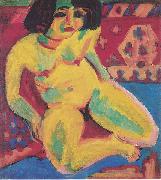 Ernst Ludwig Kirchner Frauenakt (Dodo) oil painting reproduction
